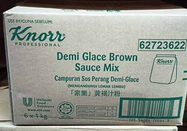 Brown Sauce Demi Glace Knorr 1kgx6