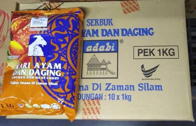Curry Chicken/Meat Powder Adabi 1kgx10