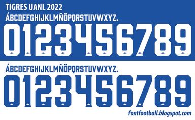 Font Vector Tigres UANL 2022 kit