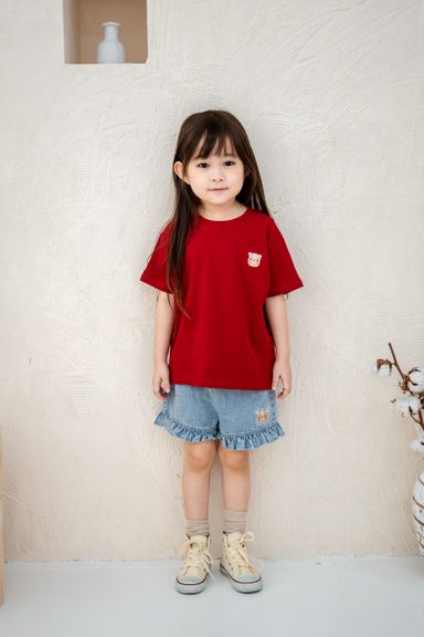 [RESTOCKED] Denim Ruffle Shorts 