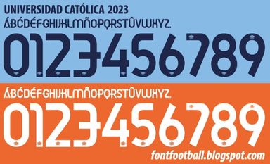 Font Vector Universidad Católica 2023 kit
