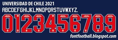 Font Vector Universidad de Chile 2021 kit