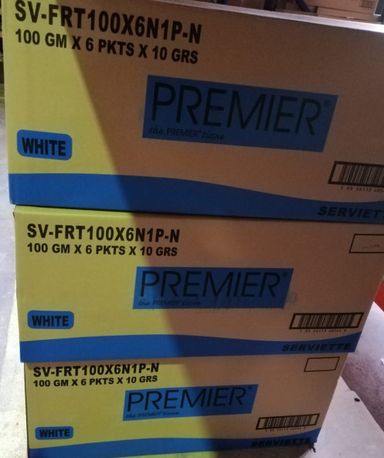 Serviette Tissue Paper Premier 100gx60