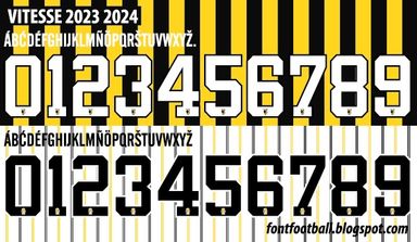 Font Vector Vitesse 2023 2024 kit