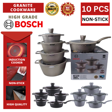 BOSCH10 HIGH GRADE GRANITE COOKWARE (PERIUK)