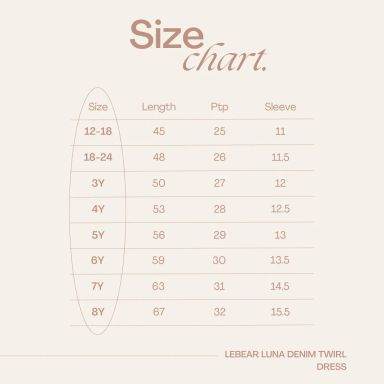 Luna Denim Twirl Dress