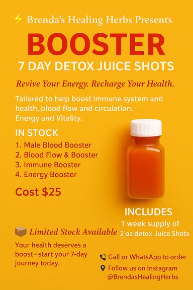 Booster Detox Juice Shots 