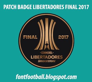 Patch Badge Libertadores Final 2017 Vector