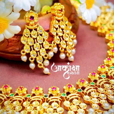 Shreevalli AD Kundan Necklace