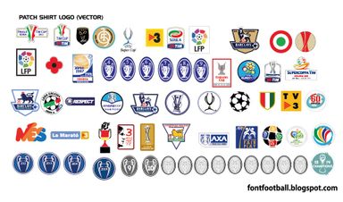 Patch Mes fifa japan euro 2008 one love juventus serie a lfp respect boh 4 5 6 7 8 9 bpl solo perte maldini copa del ray afc supercopa fa cup asian Vector