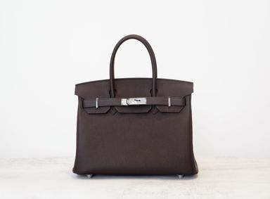[PREORDER] B25 - Ebony / Brown [Togo Leather]