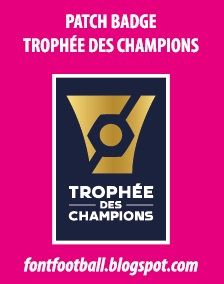 Patch Badge Trophée des Champions Vector
