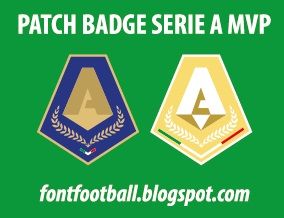Patch Badge Serie A MVP Vector