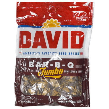Sunflower Seeds Bbq David 5.25 - Oz