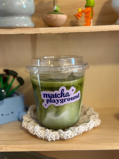 Genmaicha Latte