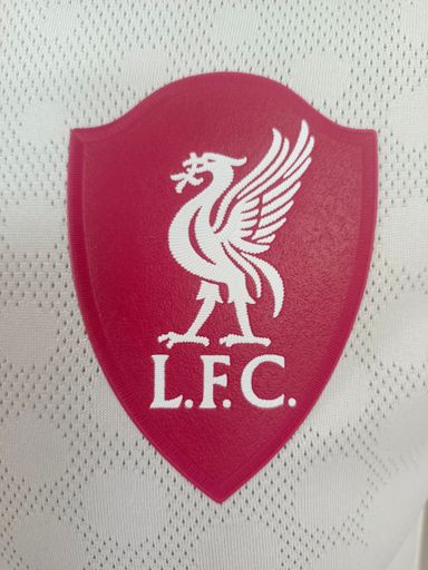 Liverpool 2025/26 Away Shirt (Off-white / Red / Black)