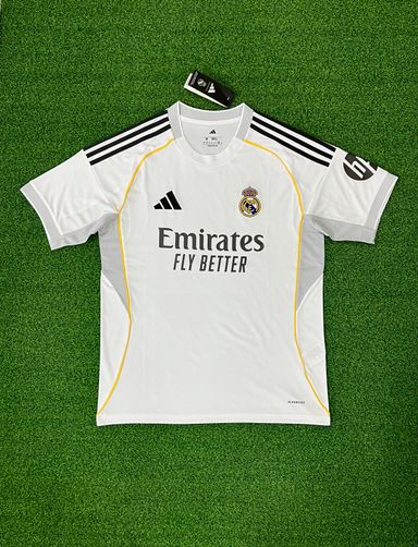 Real Madrid 2025/26 Home Shirt (White)