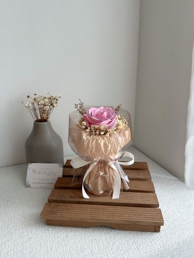 1 Stalk Soap Rose Bouquet 