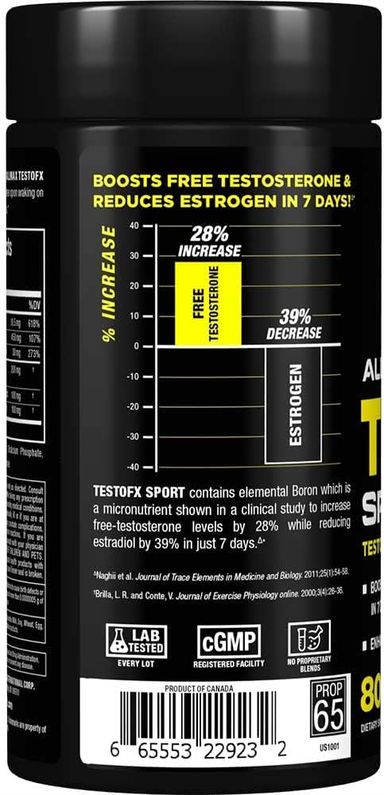 ALLMAX NUTRITION TESTOFX SPORT 80 CAPSULES