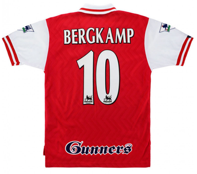 Arsenal 1997/98 Home Shirt (Red/ white)