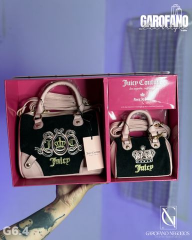 Bolsa Juicy negro speedy caja G6.4