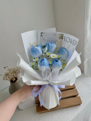 5 Stalk Soap Tulip Bouquet 