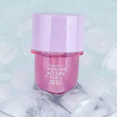 Gege bear crystal lip mask- مرطب شفاه جيلي كريستالي من جيجي بير 03
