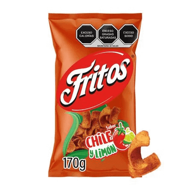 Fritos Chile y Limon Sabritas 170 Gr.
