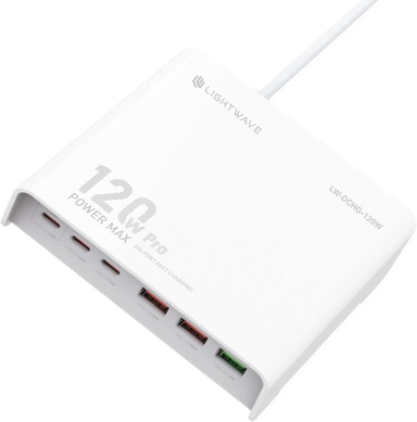 Lightwave LW-DCHG-120W Universal Desktop Charger