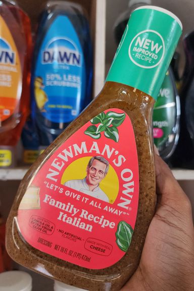 Newman's Own family recipe Italian dressing 