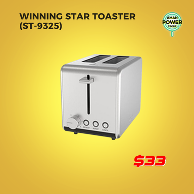 WINNING STAR TOASTER (ST-9325)