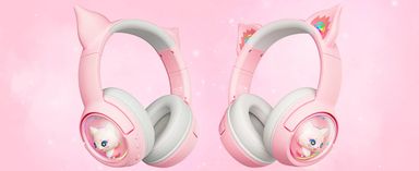 ONIKUMA B5 RGB Cat Ear Bluetooth Wireless Gaming Headset