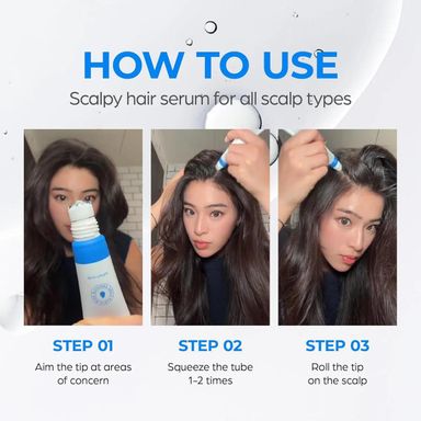 Seapuri Scalpe Hair ampoule - سيروم سيابوري لإنبات الشعر وتغذية فروة الرأس 20 مل