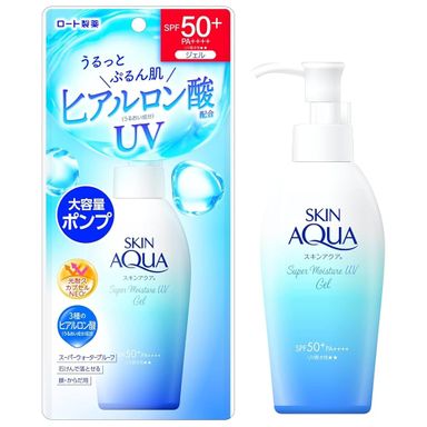 Rohto Mentholatum Skin Aqua Sunscreen Super Moisture UV Gel 