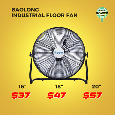BAOLONG INDUSTRIAL FLOOR FAN