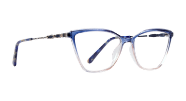 AISLIN LADIES 28M |TR520 |Full Rim |Fibre |BLUE-Fibre |52-16-138