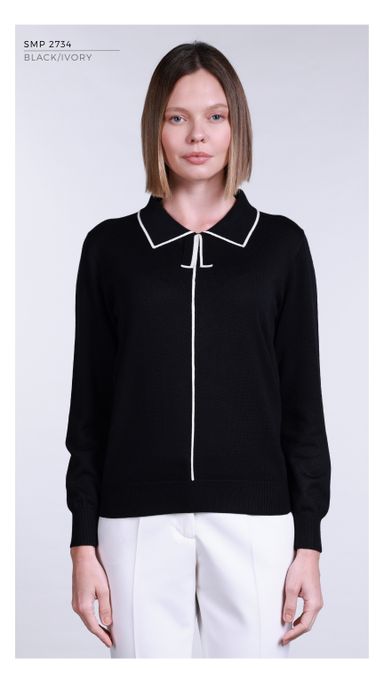 SMP2734 - BLACK/IVORY