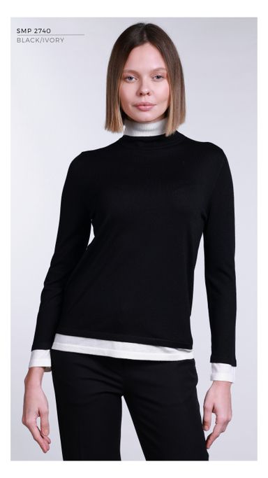 SMP2740 - BLACK/IVORY