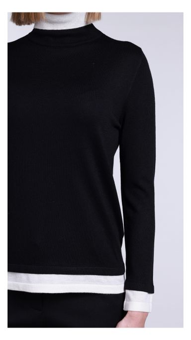 SMP2740 - BLACK/IVORY