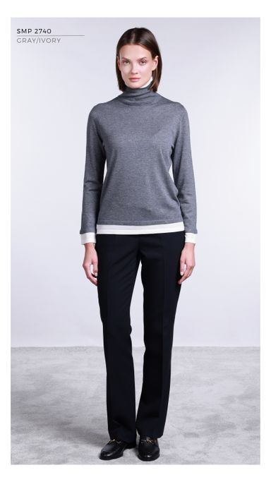 SMP2740 - GRAY/IVORY