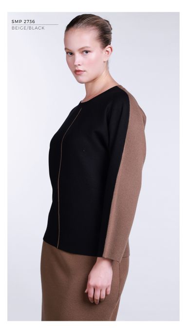 SMP2736 - BEIGE/BLACK