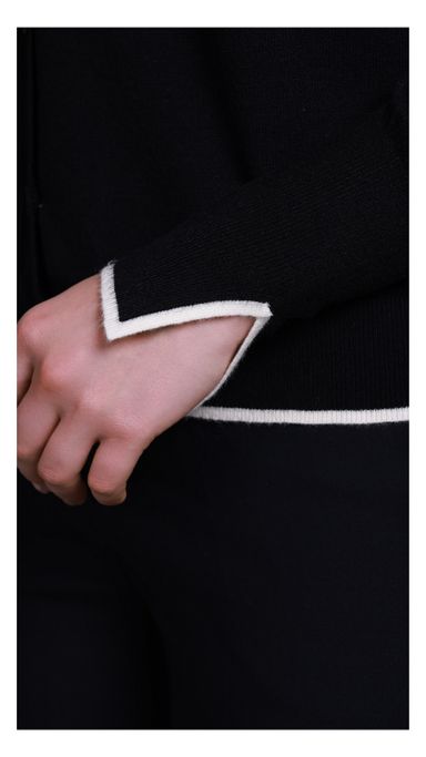 SMP2708 - BLACK/IVORY
