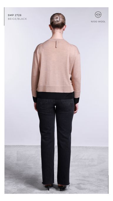 SMP2728 - BEIGE/BLACK