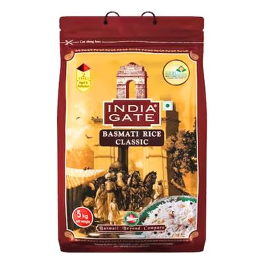 India Gate Classic Basmati Rice 5KG