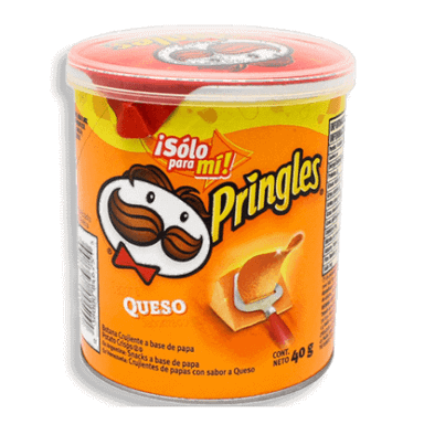 Papas Queso Pringles 40 Gr.
