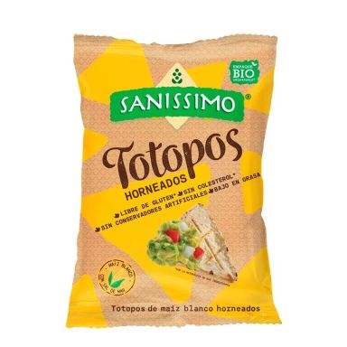 Totopos Horneados Maiz Sanissimo 280 Gr.