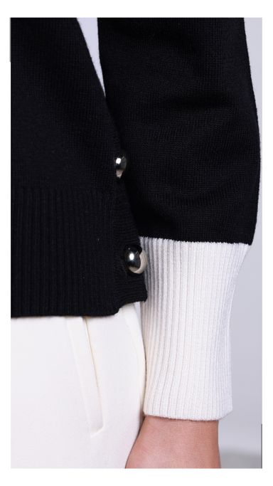 SMP2732 - BLACK/IVORY
