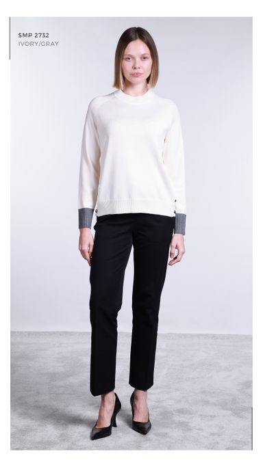 SMP2732 - IVORY/GRAY