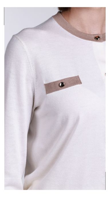 SMP2749 - IVORY/VISON