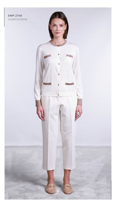 SMP2749 - IVORY/VISON
